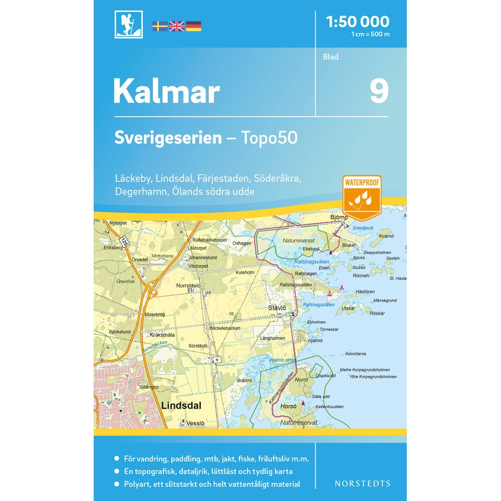 9 Kalmar Sverigeserien 1:50 000